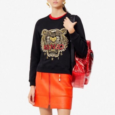 Kenzo Womens Modern Sweaters - 겐조 여성 블랙 스웨터 Ken54x