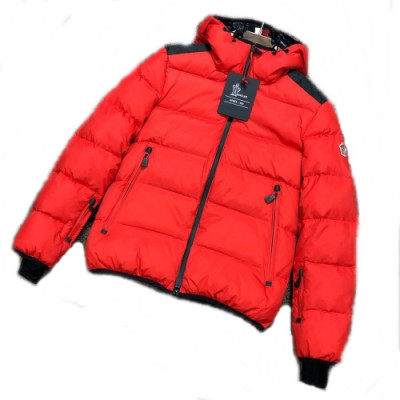 Moncler  2019 Mens Patch Logo Modern Duck Down Padding - 몽클레어 2019 남성 패치 로고 모던 덕다운 패딩 Moc01239x.Size(m - 3xl).레드