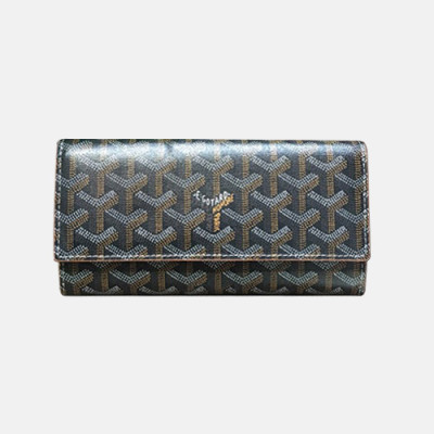 Goyard 2019 Mm / Wm PVC Wallet - 고야드 2019 남여공용 PVC 장지갑 GYW0076,블랙