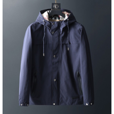 Burberry 2019 Mens Casual Windproof Jacket - 버버리 2019 남성 캐쥬얼 방풍 자켓 Bur01709x.Size(m - 3xl).네이비