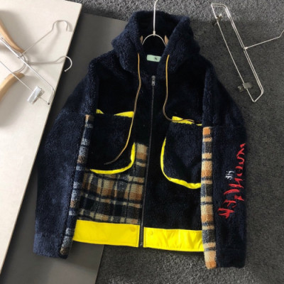 Burberry 2019 Mens Casual Flannel Jackets - 버버리 2019 남성 캐쥬얼 플란넬 자켓 Bur01730x.Size(s - l).네이비