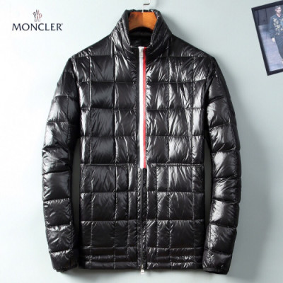 [몽클레어]Moncler 2019 Mens Patch Logo Modern Goose Down Padding - 몽클레어 2019 남성 패치 로고 모던 구스다운 패딩 Moc01279x.Size(m - 3xl).블랙