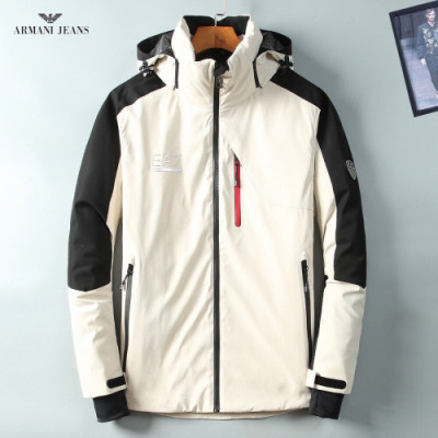 [알마니]Armani 2019 Mens Casual Goose Down Jackets - 알마니 2019 남성 캐쥬얼 구스다운 자켓 Arm0495x.Size(m - 3xl).화이트