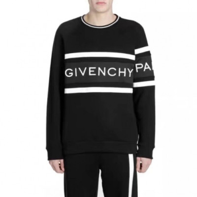 [지방시]Givenchy 2019 Mens Logo Cotton Man-to-man - 지방시 2019 남성 로고 캐쥬얼 코튼 맨투맨 Giv0271x.Size(xs - xl).블랙