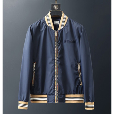 [버버리]Burberry 2019 Mens Casual Windproof Jacket - 버버리 2019 남성 캐쥬얼 방풍 자켓 Bur01780x.Size(m - 2xl).네이비