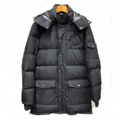 [몽클레어]Moncler 2019 Mens Patch Logo Modern Duck Down Padding - 몽클레어 2019 남성 패치 로고 모던 덕다운 패딩 Moc01295x.Size(m - 3xl).블랙