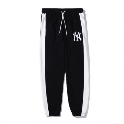 MLB 2019 Mens Logo Casual Training Pants - 엠엘비 2019 남성 로고 캐쥬얼 트레이닝 팬츠 Mlb0031x.Size(m - 2xl ).블랙