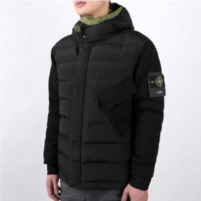 [커스텀급]Stone Island 2019 Mens Casual Goose Down Padding - 스톤아일랜드 2019 남성 캐쥬얼 구스다운 패딩 Sto0104x.Size(m - 2xl).블랙