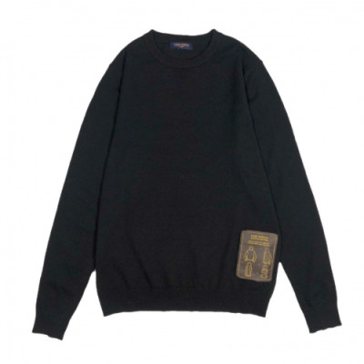 Louis vuitton 2019 Mm/Wm Monogram Crew-neck Sweater - 루이비통 2019 남자 모노그램 크루넥 스웨터 Lou01518x.Size(m - 2xl).블랙