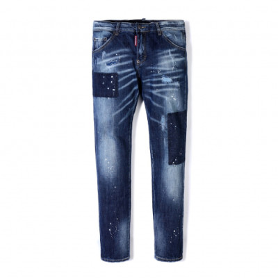 [디스퀘어드]Dsquared2 2019 Mens Casual Denim Pants - 디스퀘어드2 2019 남성 캐쥬얼 데님 팬츠 Dsq0037x.Size(29 - 36).블루