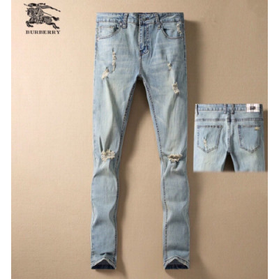 [버버리]Burberry 2020 Mens Business Classic Denim Jeans - 버버리 2020 남성 비지니스 클래식 데님 청바지 Bur01844x.Size(29 - 36).블루