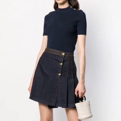 Tory Burch Womens Classic Denim Skirts - 토리버치 2020 여성 스커트 - Tory01x