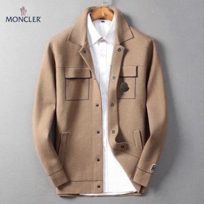 [몽클레어]Moncler 2020 Mens Patch Logo Wool Jackets - 몽클레어 2020 남성 패치 로고 모던 울 자켓 Moc01332x.Size(m - 3xl).카멜