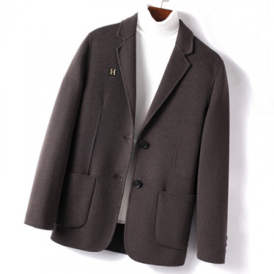 [매장판]Hermes 2020 Mens Business Cashmere Suit Jackets - 에르메스 2020 남성 비지니스 캐시미어 슈트 자켓 Her0356x.Size(m - 3xl).브라운