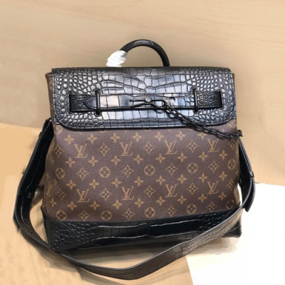 Louis Vuitton 2019 Steamer Tote Shoulder Bag,39cm - 루이비통 2019 스티머 토트 숄더백 M44473,LOUB1926,39cm,브라운