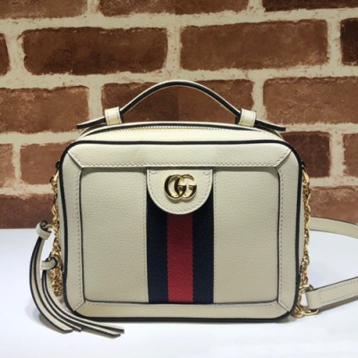 Gucci 2020 Ophidia Mini Shoulder Bag,18.5CM - 구찌 2020 오피디아 미니 숄더백 602576, GUB0917, 18.5cm,화이트