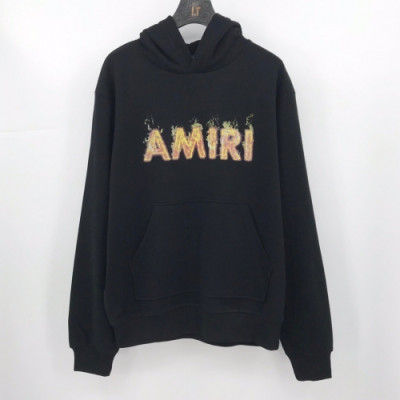 [아미리]Amiri 2020 Mens Casual Cotton Hoodie- 아미리 2020 남성 캐쥬얼 코튼 후드티 Ami0065x.Size(s - l).블랙