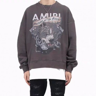 [아미리]Amiri 2020 Mens Lost Boys Cotton Man-to-man - 아미리 2020 남성 로고 코튼 맨투맨 Ami0070x.Size(s - l).블랙