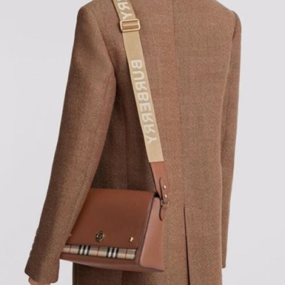 Burberry 2019 Leather Shoulder Bag, 25cm - 버버리 2019 여성용 레더 숄더백 ,BURB0449,25cm,브라운