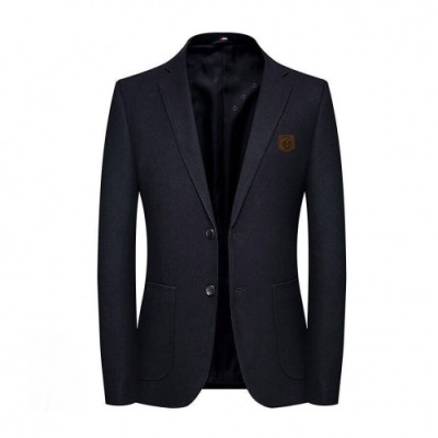 [매장판]Hermes 2020 Mens Business Cashmere Suit Jackets - 에르메스 2020 남성 비지니스 캐시미어 슈트 자켓 Her0371x.Size(m - 3xl).블랙