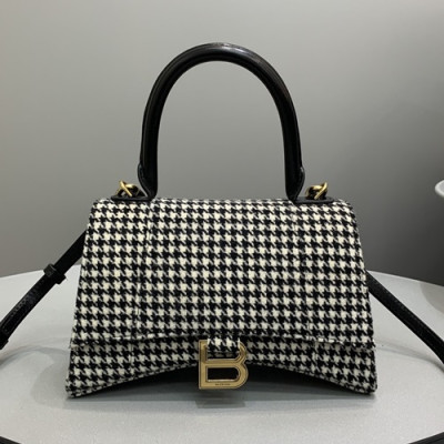 Balenciaga 2019 Tote Shoulder Bag,24CM - 발렌시아가 2019 토트 숄더백,BGB0525,24CM,블랙+화이트