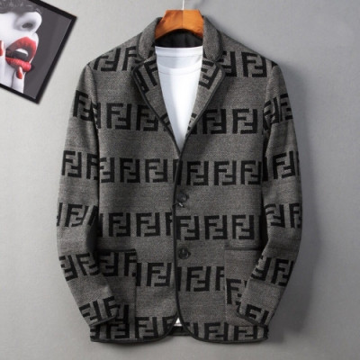 [매장판]Fendi 2020 Mens Casual Logo Suit Jackets - 펜디 2020 남성 캐쥬얼 로고 슈트 자켓 Fen0528x.Size(m - 4xl).블랙