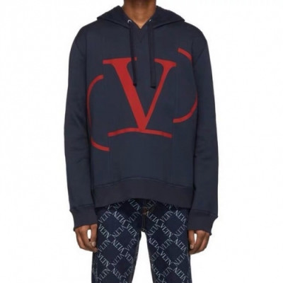 [발렌티노]Valentino 2020 Mens Logo Casual Cotton Hoodie - 발렌티노 2020 남성 로고 캐쥬얼 코튼 후디 Val0316x.Size(m - 2xl).네이비