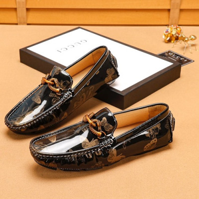 Gucci 2019 Mens Leather Loafer - 구찌 2019 남성용 레더 로퍼 GUCS0569,Size(240 - 270).브라운블랙