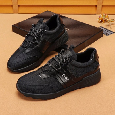 Hugo Boss 2019 Mens Running Shoes - 휴고보스 2019 남성용 런닝 슈즈 HUGS0030.Size(240 - 270).블랙