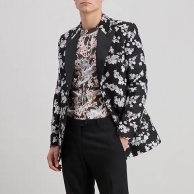 [디올]Dior 2020 Mens Trendy Flower Suit Jackets - 디올 2020 남성 트렌디 플라워 슈트 자켓 Dio0520x.Size(m - 2xl).블랙