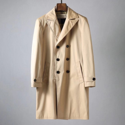 [버버리]Burberry 2020 Mens Vintage Cotton Trench Coats - 버버리 2020 남성 빈티지 코튼 트렌치 코트 Bur02029x.Size(m - 3xl).베이지