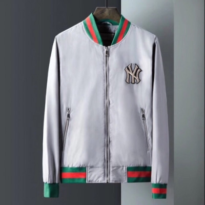 [구찌]Gucci 2020 Mens Logo Casual Jackets - 구찌 2020 남성 로고 캐쥬얼 자켓 Guc02073x.Size(m - 2xl).그레이