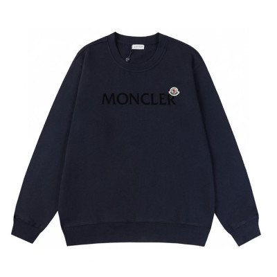 [몽클레어]Moncler 2025 Mens Logo Casual Cotton Tshirts - 몽클레어 2025 남성 로고 캐쥬얼 코튼 긴팔티 Moc01430x.Size(s - 2xl).블랙