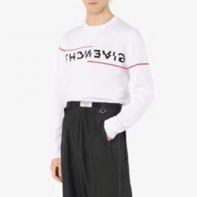 [지방시]Givenchy 2020 Mens Logo Casual Wool Sweaters - 지방시 2020 남성 로고 캐쥬얼 울 스웨터 Giv0306x.Size(s - 2xl).화이트