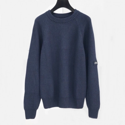 [매장판]The North Face 2020 Mens Logo Crew-neck Sweaters - 노스페이스 2020 남성 로고 크루넥 스웨터 Nor0136x.Size(m - xl).네이비