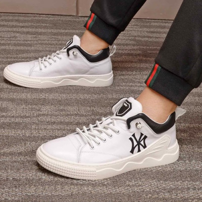 Louis Vuitton 2019 Mens Leather Sneakers - 루이비통 2019 남성용 레더 스니커즈 LOUS0519,Size(240 - 270).화이트