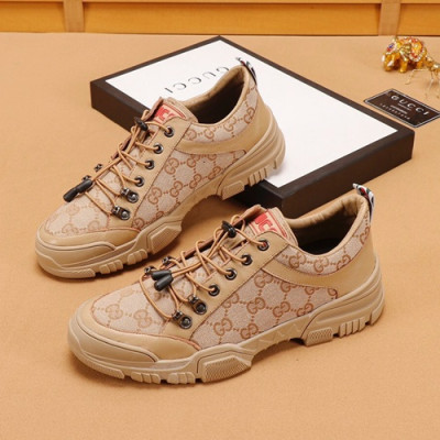 Gucci 2019 Mens Sneakers - 구찌 2019 남성용 스니커즈 GUCS0620,Size(240 - 270),브라운베이지