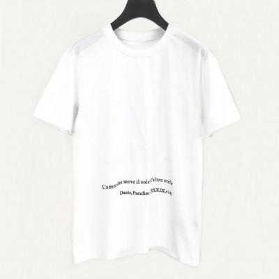 [발렌티노]Valentino 2020 Mm/Wm Cotton Short Sleeved Tshirts - 발렌티노 2020 남자 코튼 반팔티 Val0341x.Size(s - 2xl).화이트