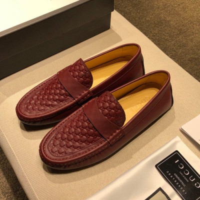 Gucci 2020 Mens Leather Loafer - 구찌 2020 남성용 레더 로퍼 GUCS0631,Size(240 - 280).레드