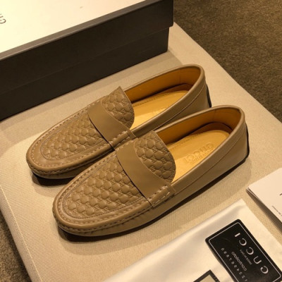 Gucci 2020 Mens Leather Loafer - 구찌 2020 남성용 레더 로퍼 GUCS0632,Size(240 - 280).카키