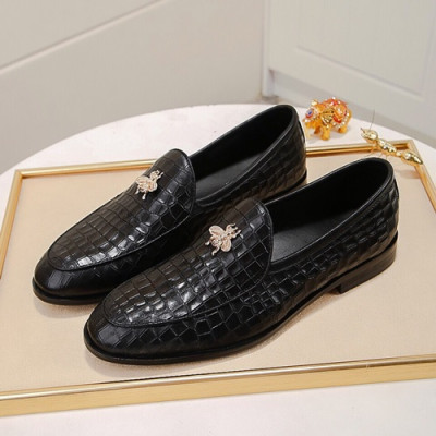 Gucci 2020 Mens Leather Loafer - 구찌 2020 남성용 레더 로퍼 GUCS0639,Size(240 - 270).블랙