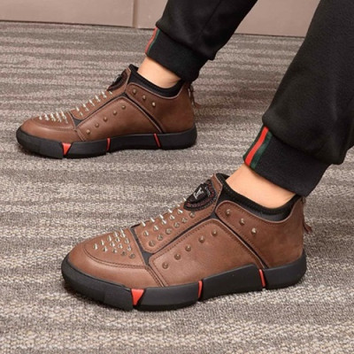 Louis Vuitton 2020 Mens Leather Sneakers - 루이비통 2020 남성용 레더 스니커즈 LOUS0561,Size(240 - 270).브라운