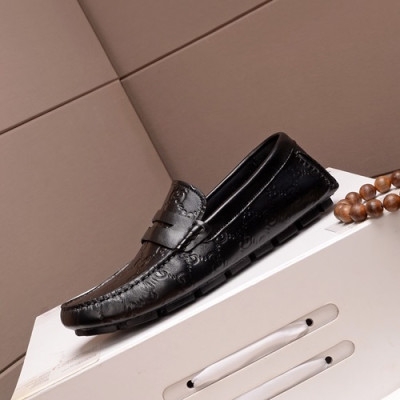 Gucci 2020 Mens Leather Loafer - 구찌 2020 남성용 레더 로퍼 GUCS0679,Size(240 - 270).블랙