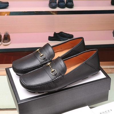 Gucci 2020 Mens Leather Loafer - 구찌 2020 남성용 레더 로퍼 GUCS0700,Size(240 - 275).블랙