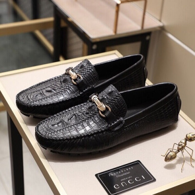 Gucci 2020 Mens Leather Loafer - 구찌 2020 남성용 레더 로퍼 GUCS0703,Size(240 - 270).블랙