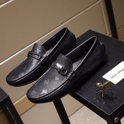 Ferragamo  2020 Mens Leather Loafer - 페라가모 2020 남성용 레더 로퍼 FGMS0192 ,Size(240 - 270).블랙