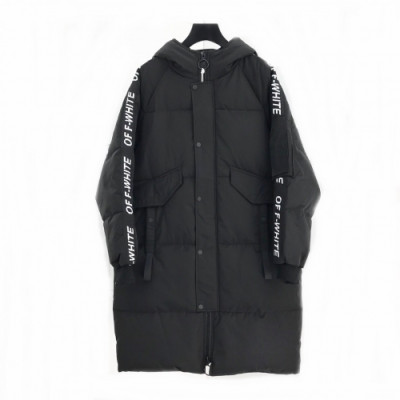 [오프화이트]Off-white 2020 Mens Logo Casual Long Down Padding - 오프화이트 2020 남성 로고 캐쥬얼 롱다운 패딩 Off0364x.Size(m - 3xl).블랙