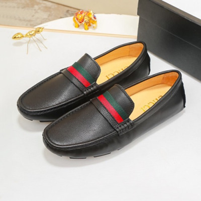 Gucci 2020 Mens Leather Loafer - 구찌 2020 남성용 레더 로퍼 GUCS0722,Size(240 - 270).블랙