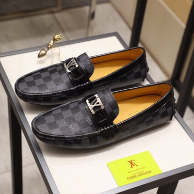 Louis Vuitton 2020 Mens Loafer - 루이비통 2020 남성용 로퍼 LOUS0647,Size(240 - 270).블랙