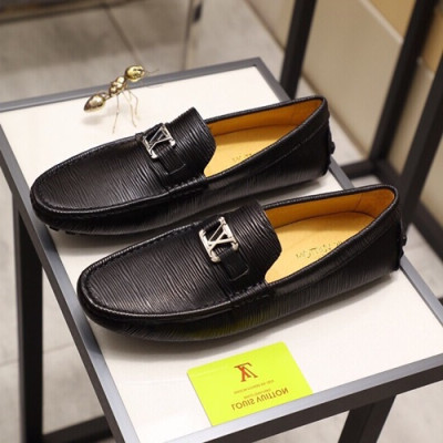 Louis Vuitton 2020 Mens Leather Loafer - 루이비통 2020 남성용 레더 로퍼 LOUS0648,Size(240 - 270).블랙